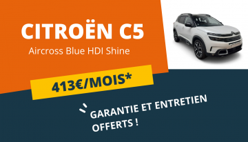 CITROEN C5 DISPONIBLE A 413€/MOIS