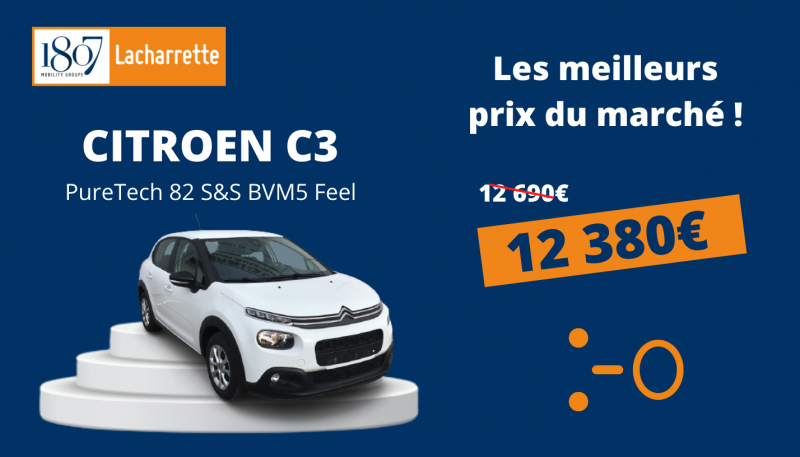 CITROËN C3 À 12 380 €