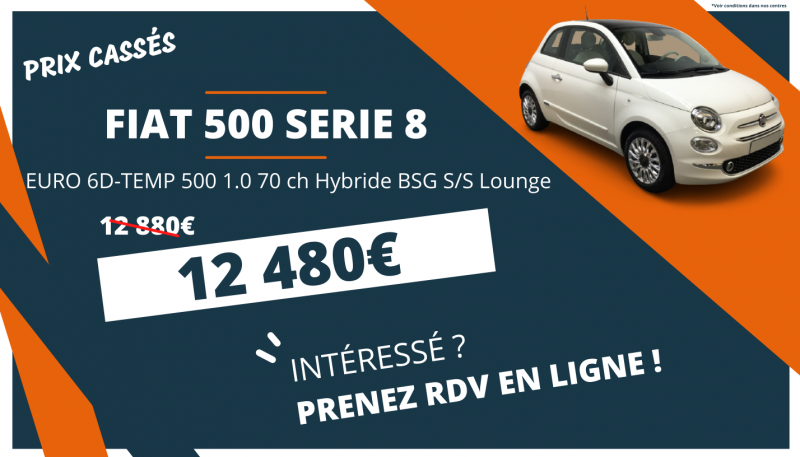 FIAT 500 À 12 480 €