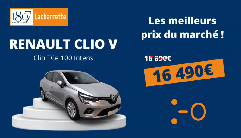 RENAULT CLIO À 16 490 €