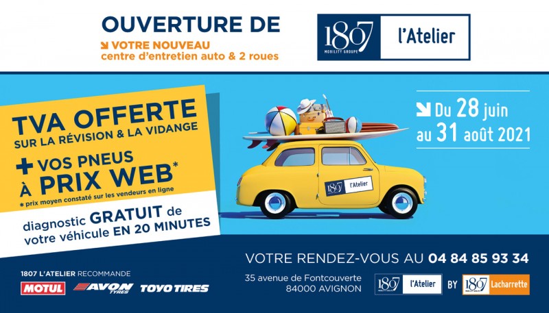 OUVERTURE DE 1807 L'ATELIER
