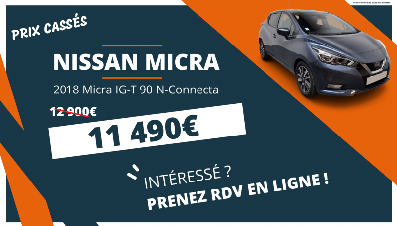 NISSAN MICRA À 11 490 €