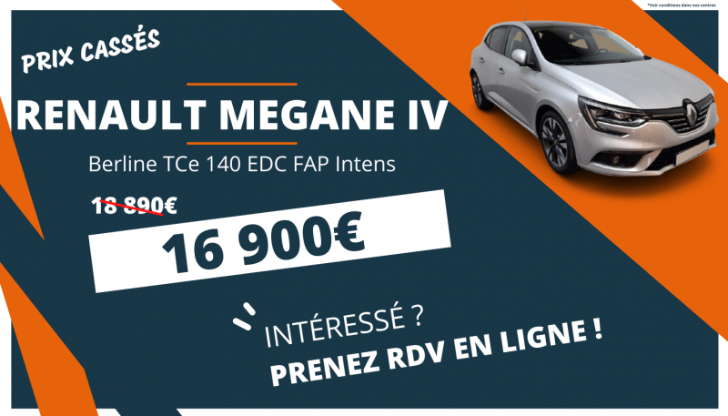 RENAULT MEGAN À 16 900 €