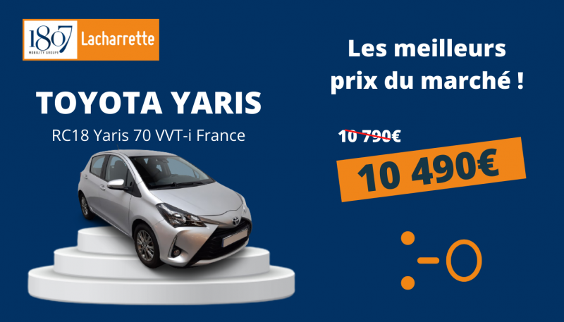 TOYOTA YARIS À 10 490 €