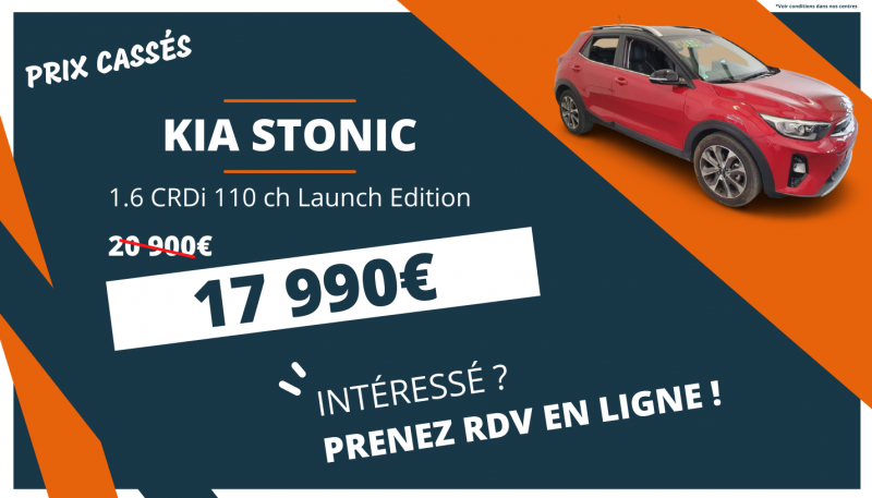 KIA STONIC À 17 990 €