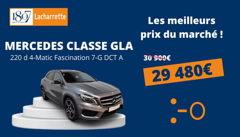 MERCEDES CLASS GLA À 29 480 €