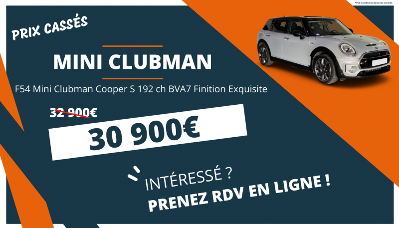 MINI CLUBMAN À 30 900 €