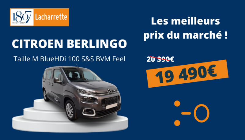 CITROËN BERLINGO À 19 490 €