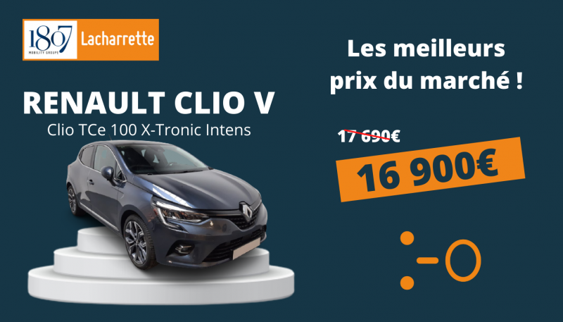 RENAULT CLIO À 16 900 €