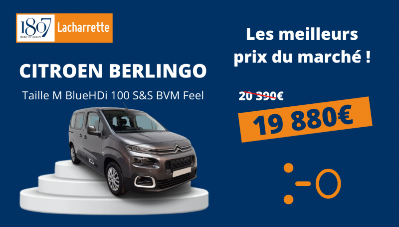 CITROËN BERLINGO À 19 880 €