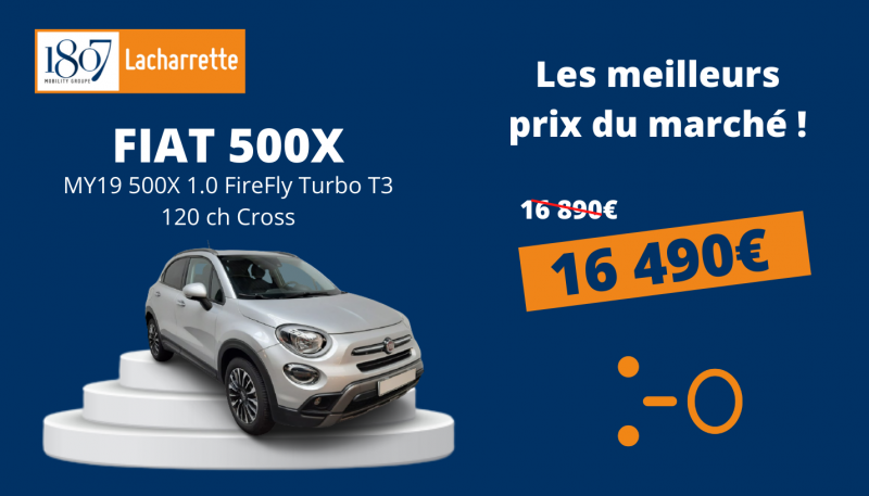 FIAT 500 X À 16 490 €