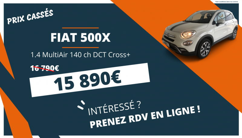 FIAT 500 X À 15 890 €