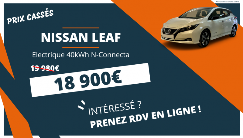 NISSAN LEAF À 18 900 €