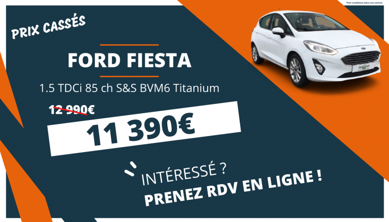 FORD FIESTA À 11 390 €