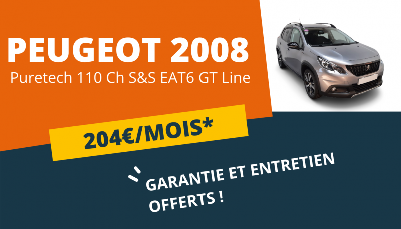 PEUGEOT 2008 À PARTIR DE 204€/MOIS