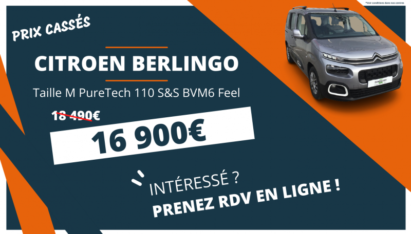 CITROËN BERLINGO À 16 900 €